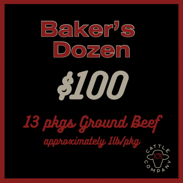 Baker's Dozen (approximately 1 lb/pkg)