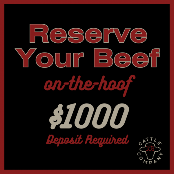 Reserve Your Beef: Whole Beef