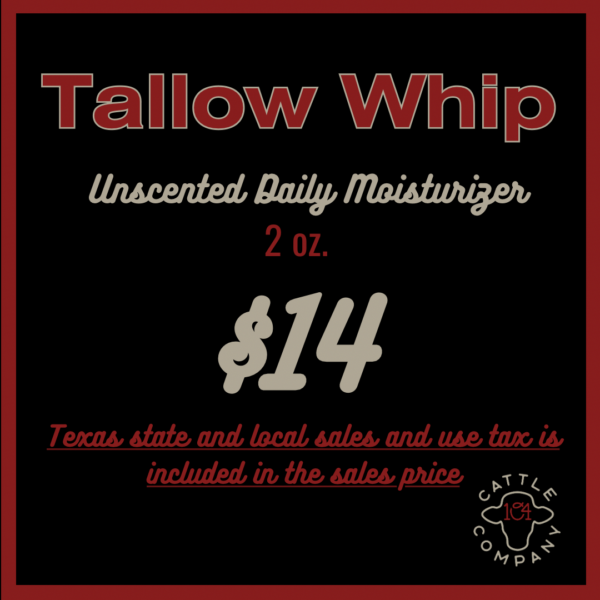 Tallow Whip (2 oz): Unscented