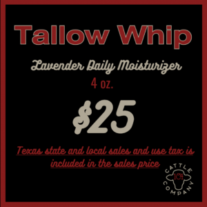 Tallow Whip (4 oz): Lavender