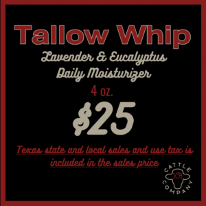Tallow Whip (4 oz): Lavender & Eucalyptus